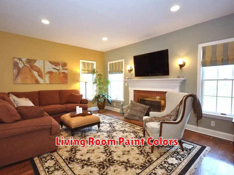 Living Room Paint Colors
